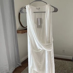 White/ivory dress from Zara
